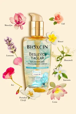 Bioxcin Besleyici Yağlar Saç Bakım Yağı 150 ml - Sülfatsız. Kuru Ve Yıpranmış Saçlar Saç Dökülme Karşıtı