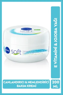 NIVEA Nivea Soft Nemlendirici Bakım Kremi 200 ml