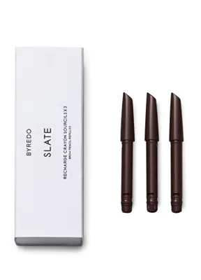 BYREDO Set Of 3 Refills All-In-One Slate 05 Eyebrow Penci