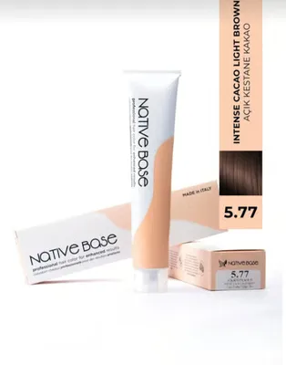 Native Base Saç Boyası 5.77 Açık Kestane Kakao