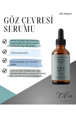 Tilia Skinfood Göz Çevresi Serumu