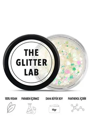 The Glitter Lab Glowy Hearts - Jel Glitter