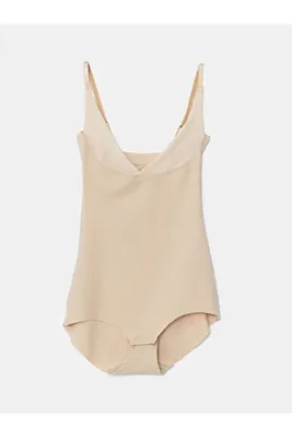 LC Waikiki LCW DREAM Pembe Düz Askılı Kadın Bodysuit Korse