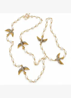 Selin Ecer Birds of Eternity İnci Kolye