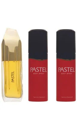 Pastel Kadın Women Parfüm EDT 50 ml + 2 Adet 125 ml Deodorant