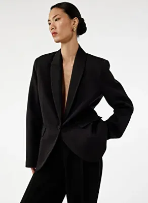 Koton Siyah Kadın Blazer 7WAK50002UW