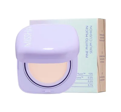 Diğer Kadife Bitişli Layering Fit Pine Phyto Mucin Serum Cushion Spf30 Pa++ Cocoon Cocoon