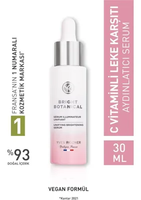 Yves Rocher Leke Ve Kırışık Karşıtı Bitkisel Bakım Bright Botanical - Niacinamide & C Vitamini Serum - 30ml