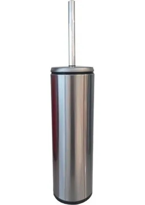 Alyron Store M-E42-30-06 Cigo Wc Tuvalet Fırçası Paslanmaz Mat Iç Kısım Siyah