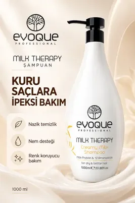 Evoque Professional Milk Therapy Şampuan 1000 ml