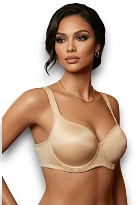 Fanilam Ultra Soft Toparlayıcı Sütyen C Cup Büyük Göğüsler İçin Özel Balenli Konfor Le Jardin