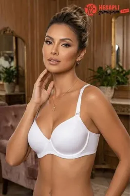 Le Jardin Premium Seri Kadın Toparlayıcı Desteksiz Dolgusuz Staplez Soft Mikro Kumaş Kutulu Sütyen