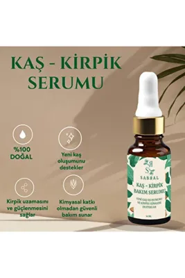 SABRAL kirpik uzatma yağı