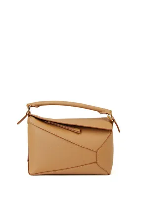 Loewe Small Puzzle Camel Kadın Deri Çanta