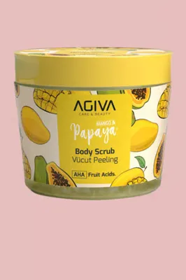 agıva Agiva Care & Beauty Vücut Peeling Mango Papaya 300 ml