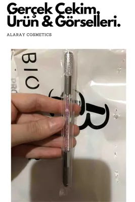 alaraycosmetics Phibrows Microblading Kalıcı Makyaj Kalemi Çift Başlı Kullanım 1 Adet