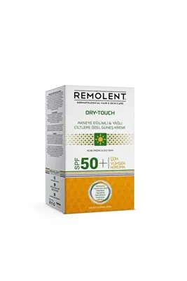 Remolent DRY-TOUCH Akne Yağlı Güneş Krem SPF50+ 50ml