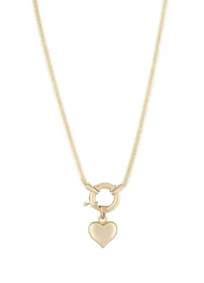 Safir Mücevher Lovely Heart 14 Ayar Kadın Altın Kolye