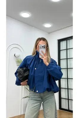 R-Style Paraşüt Kumaş Astarlı Ceket
