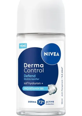 Belirtilmemiş Nıvea Derma Control Defend Bayan Roll On 50 ml