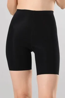 Miss Fit 14001 Kadın Siyah Lazer Kesim Paçalı Korse