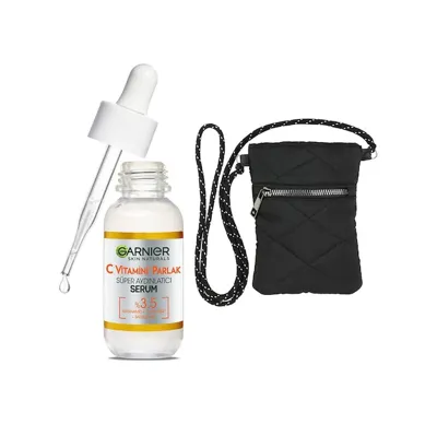 Syncticaret C Vitamini Parlak Süper Aydınlatıcı Serum 30ml & Telefon Çantası Hediyesi