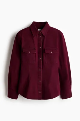 H&M Bedene Oturan Kot Gömlek