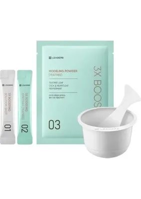 Leaders 3x Teatree Boosting Modeling Mask | Gözenek Sıkılaştırıcı Soyulabilir Toz Maske