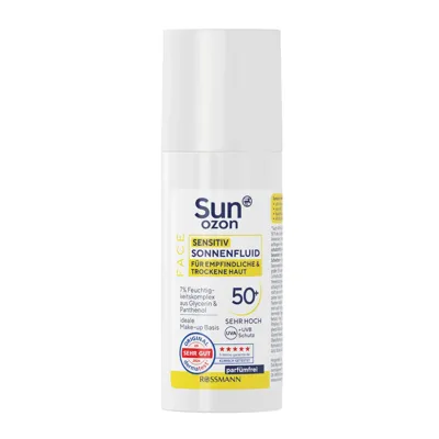 Sun Ozon Sunozon Yüz Kremi SPF 50+ Sensitive 50 ml