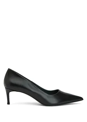 George Hogg Siyah Deri Stiletto
