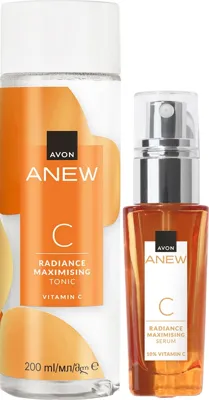 Avon Anew Radiance Vitamin C Serum Ve Maximising Tonik Paketi
