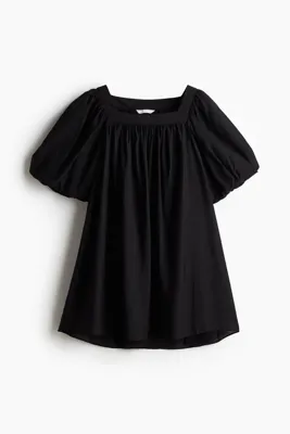 H&M Balon Kollu Tunik Elbise
