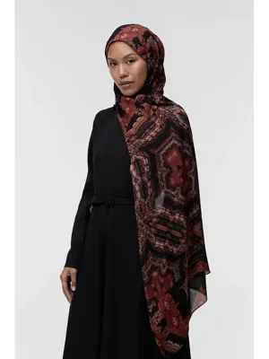 QEF Deluxe Şal Nisha Desenli