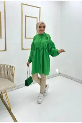 Moda Krash Krash Viscon Yazlık Gömlek