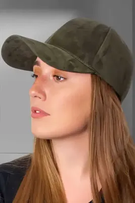 Trenderrs Unisex Süet Ayarlanabilir Beyzbol Kep Şapka