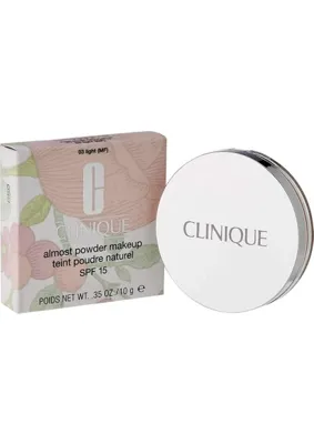 Myg Plus Clinique Almost Powder Makeup SPF15 03 Light Pudra 1 Paket (1 x 10 G)