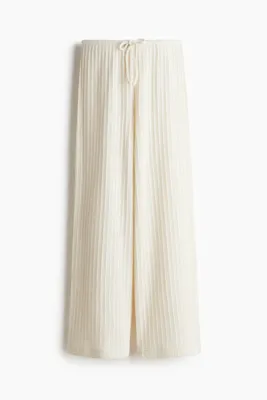 H&M Tekstüre Triko Pantolon