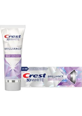 Crest 3D White Brilliance Luminous Purple Toothpaste 130gr