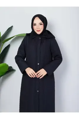 PAVENTİ İçi Kürklü Velboalı Kapitone Siyah