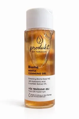 produkt by tanzade Arındırıcı & Nemlendirici Yüz Temizleme Jeli – Hassas Ciltlere Uygun, 200 ml