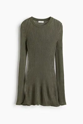 H&M Lastik Örgülü İnce Üst