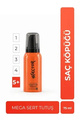 Sector Hair Mousse Mega Strong 75 ml