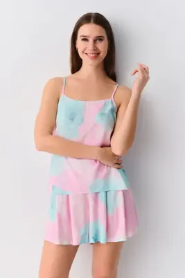 SUWEN Meloni Atlet Şort Pijama Takımı