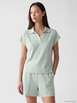 LCW EVERYDAY Polo Yaka Kadın Tişört