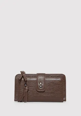 Mavi Kahverengi Cüzdan