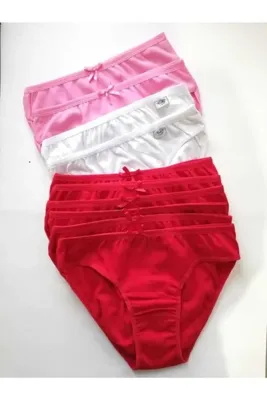 Tutku Kadın Cotton Pamuk Külot Bikini 10'lu Paket