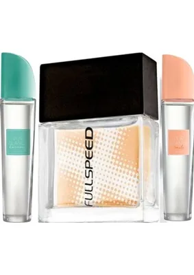 Avon Purblanca Smile 50 ml Kadın Edt+Purblanca Harmony Kadın Parfüm Edt+Fullspeed 30 ml Erkek Edt