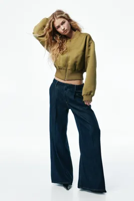 H&M Loose Fit Wide Regular Jeans