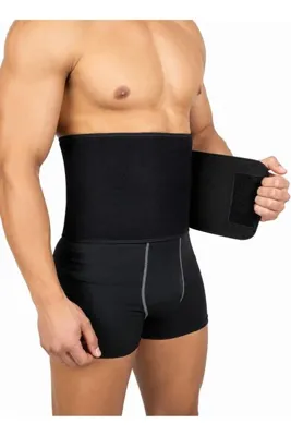 BE ACTİVE Fıtness Vücut Şekillendirici Kalın Sporcu Kemeri - Erkek Halter Korsesi (En 27 Cm Boy 135 Cm)
