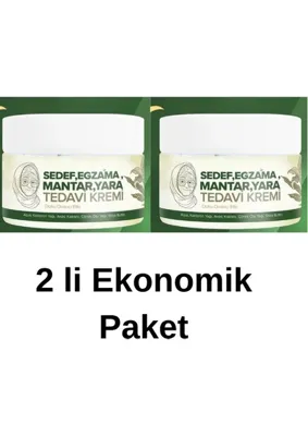 Sedef Gülsüm Anneden Doğanın Şifası Sedef Egzama Kremi 2li Paket Ekonomik Etkili Cilt Bakımı
